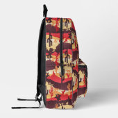 Landschap Southwest-woestijn Bedrukte Rugzak (Links)