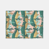 Landschap Southwest-woestijn Fleece Deken (Voorkant (Horizontaal))