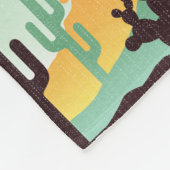 Landschap Southwest-woestijn Fleece Deken (Hoek)