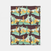 Landschap Southwest-woestijn Fleece Deken (Voorkant)
