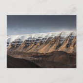 Landschap Spitsbergen Svalbard Foto Briefkaart (Voorkant)