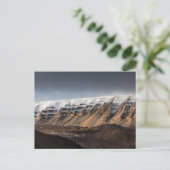 Landschap Spitsbergen Svalbard Foto Briefkaart (Staand voorkant)