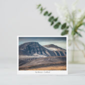 Landschap Spitsbergen Svalbard Foto Briefkaart (Staand voorkant)