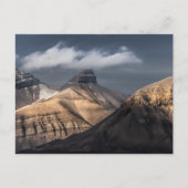 Landschap Spitsbergen Svalbard Foto Briefkaart (Voorkant)