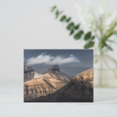 Landschap Spitsbergen Svalbard Foto Briefkaart (Staand voorkant)