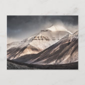 Landschap Spitsbergen Svalbard Foto Briefkaart (Voorkant)