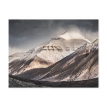 Landschap Spitsbergen Svalbard Foto