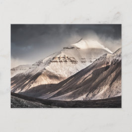Landschap Spitsbergen Svalbard Foto Briefkaart