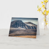Landschap Spitsbergen Svalbard Kaart (Gele Bloem)