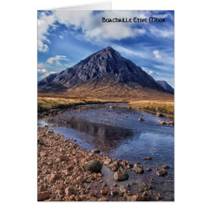 Landschap Summer Buachaille Etive Mhor Glencoe