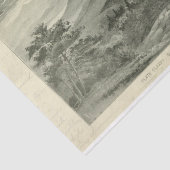 Landschap Sunset Mountains Ephemera Decoupage Tissuepapier (Detail)