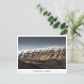 Landschap Svalbard Briefkaart (Staand voorkant)