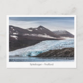 Landschap Svalbard Glacier Briefkaart (Voorkant)