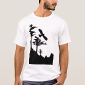 Landschap T-shirt (Voorkant)