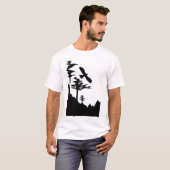 Landschap T-shirt (Voorkant volledig)