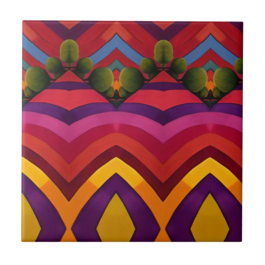 Landschap Tegeltje (Voorkant)