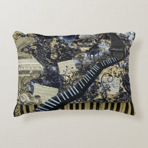 Landschap toetsenbord decoratief kussen
