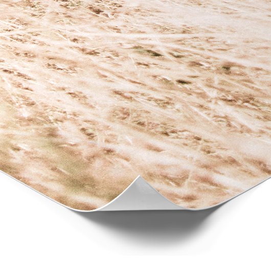 Landschap Toscane zachte kleuren Poster (Hoek)