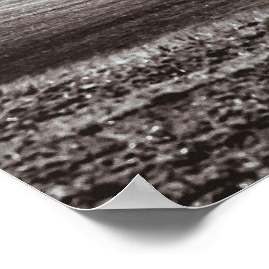 Landschap Toscane zachte kleuren Poster (Hoek)