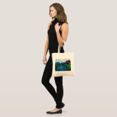  landschap tote bag (Voorkant (model))