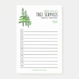 Landschap Tree Services Business Checklist Post-it® Notes