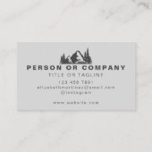 Landschap Tuinieren Boom Trimmen Custom Yard Care Visitekaartje (Achterkant)