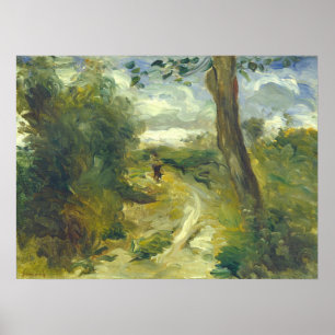 Landschap tussen Stormen - Auguste Renoir Fine Art Poster