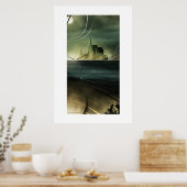 Landschap (tweede deel) poster (Keuken)