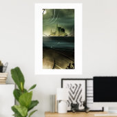 Landschap (tweede deel) poster (Thuiskantoor)