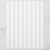 Landschap Tweezijdige Muziek Manuscript Personeels Briefhoofd (Achterkant)