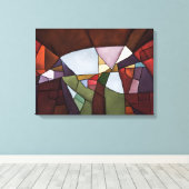 Landschap - Uitgerekte canvas Print (Insitu (Houten vloer))