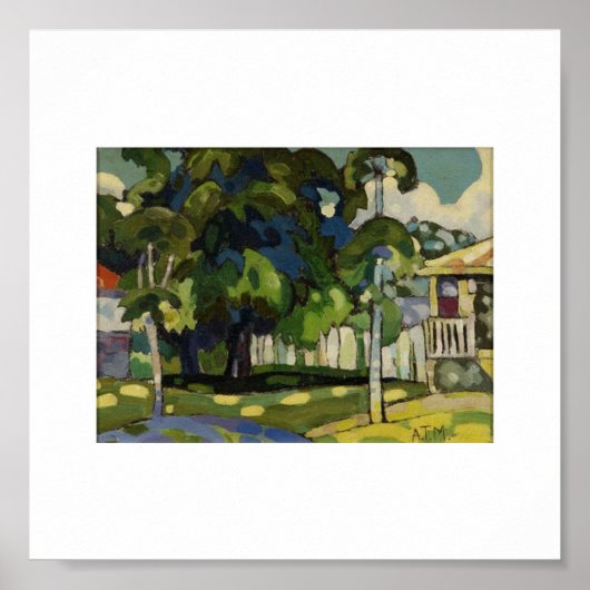 Landschap van Arman Manookian c. jaren '20 Poster (Voorkant)