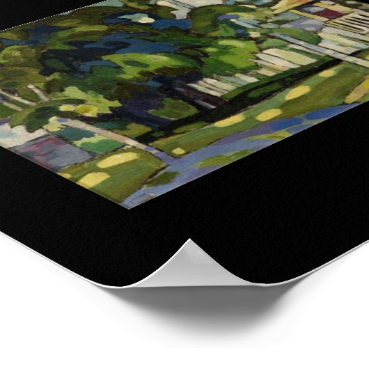 Landschap van Arman Manookian c. jaren '20 Poster (Hoek)