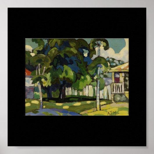 Landschap van Arman Manookian c. jaren '20 Poster (Voorkant)