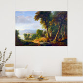 Landschap van Asher B Durand 1850 Poster (Keuken)