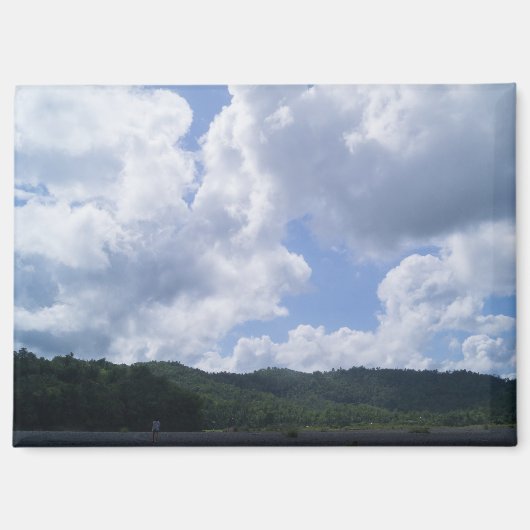 Landschap van Banga, Filipijnen Magneet (Voorkant)