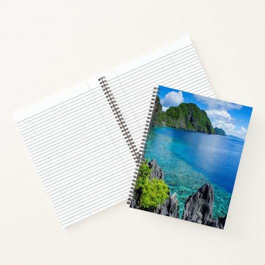 Landschap van de Bacuit-archipel Notitieboek (Binnen)