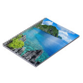 Landschap van de Bacuit-archipel Notitieboek (Linkerzijde)