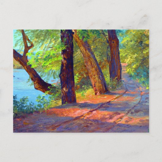 Landschap van de Frederic Edwin Church Briefkaart (Voorkant)