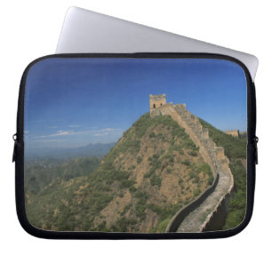 Landschap van de Grote Muur, China Laptop Sleeve