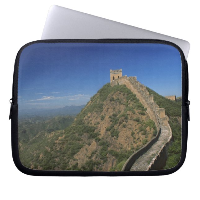 Landschap van de Grote Muur, China Laptop Sleeve (Voorkant)