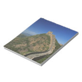 Landschap van de Grote Muur, China Notitieblok (Linkerzijde)