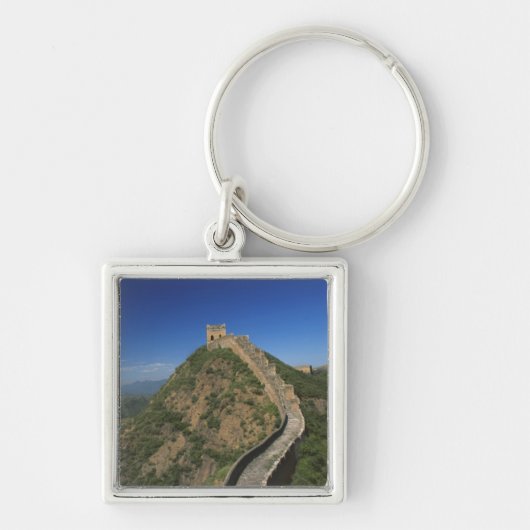 Landschap van de Grote Muur, China Sleutelhanger (Voorkant)