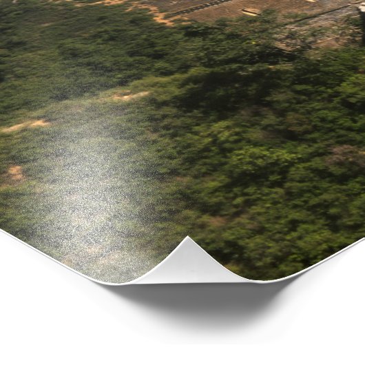 Landschap van de Grote Muur, Jinshanling, China Foto Afdruk (Hoek)