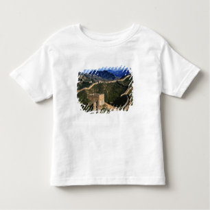 Landschap van de Grote Muur, Jinshanling, China Kinder Shirts