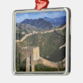 Landschap van de Grote Muur, Jinshanling, China Metalen Ornament (Links)