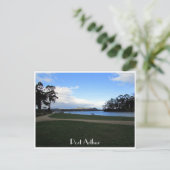 landschap van de havenarthur briefkaart (Staand voorkant)