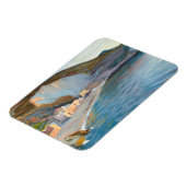 Landschap van de kust van Napels, M. Enckell Magneet (Linkerzijde)