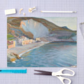 Landschap van de kust van Napels, M. Enckell Tissuepapier (Craft)