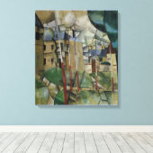 landschap van de Leger Canvas Afdruk (Insitu (Houten vloer))